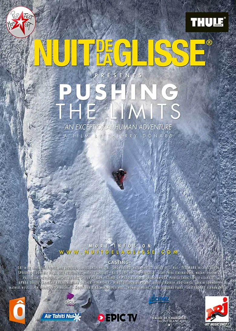 Nuit de la Glisse: Pushing the Limits poster background