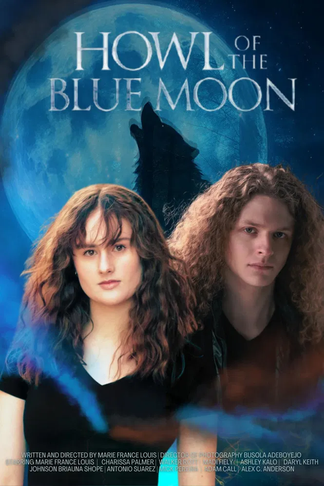Howl of the Blue Moon poster background