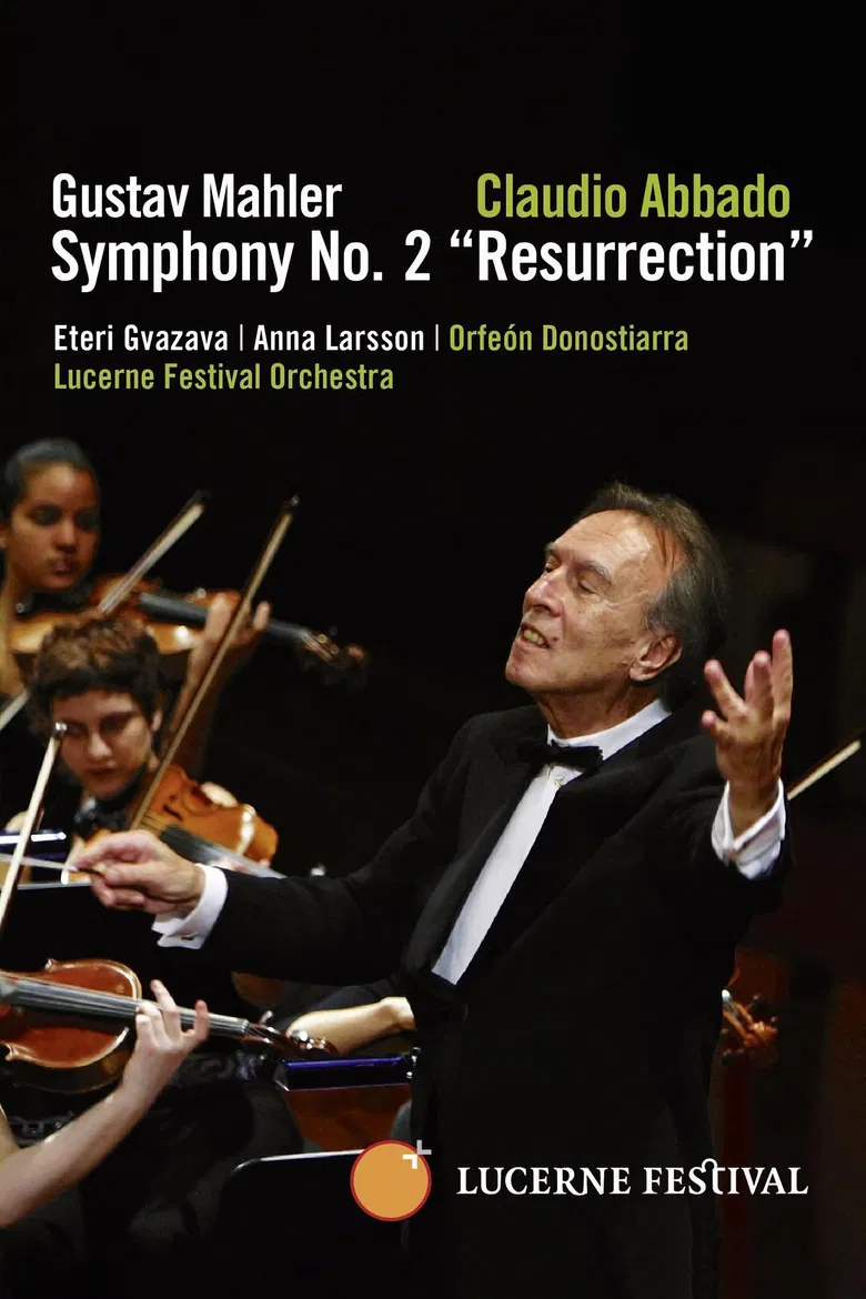 Mahler: Symphony No. 2 “Resurrection” – Lucerne Festival poster background