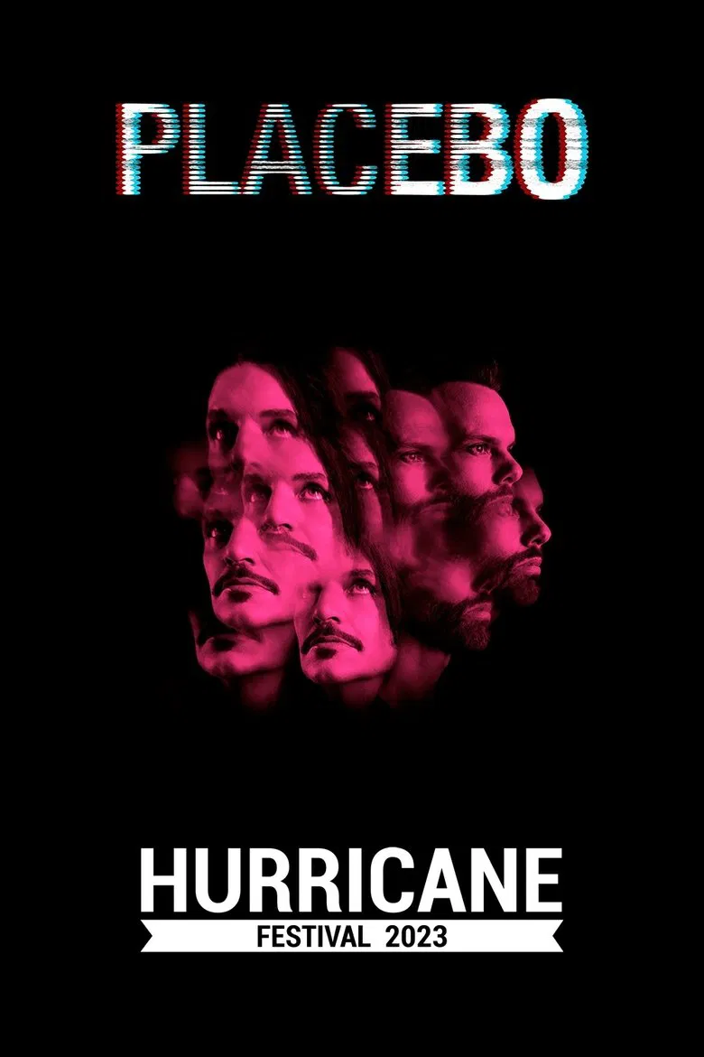 Placebo - Hurricane Festival 2023 poster background