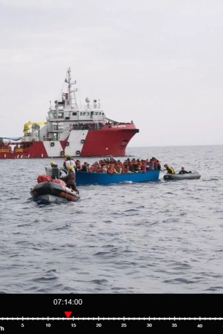 The Seizure of the Iuventa poster background