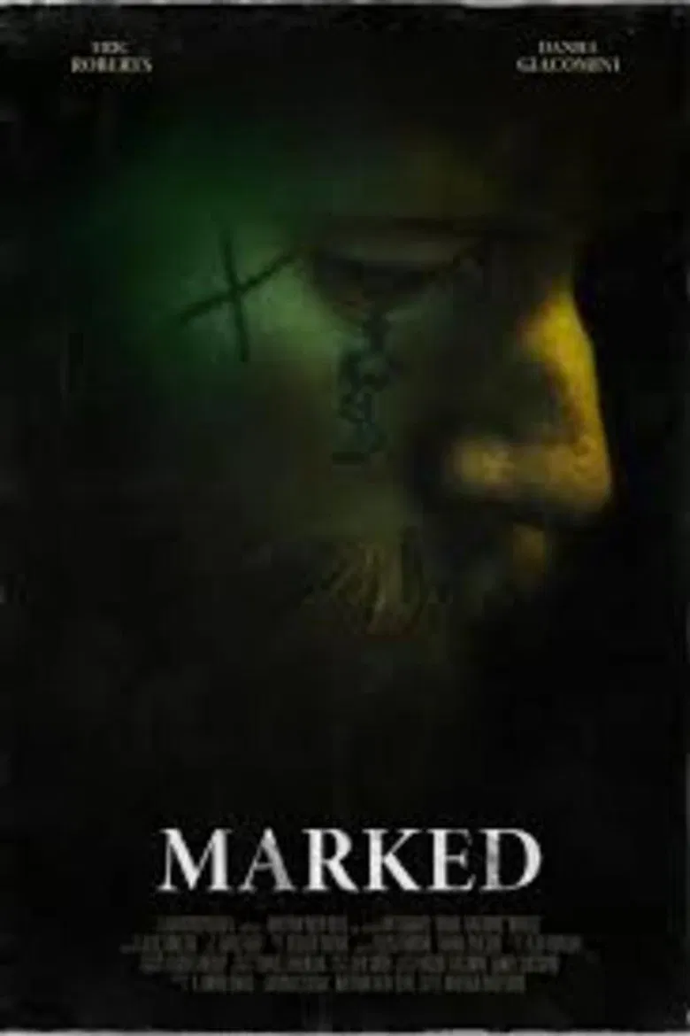 Marked poster background
