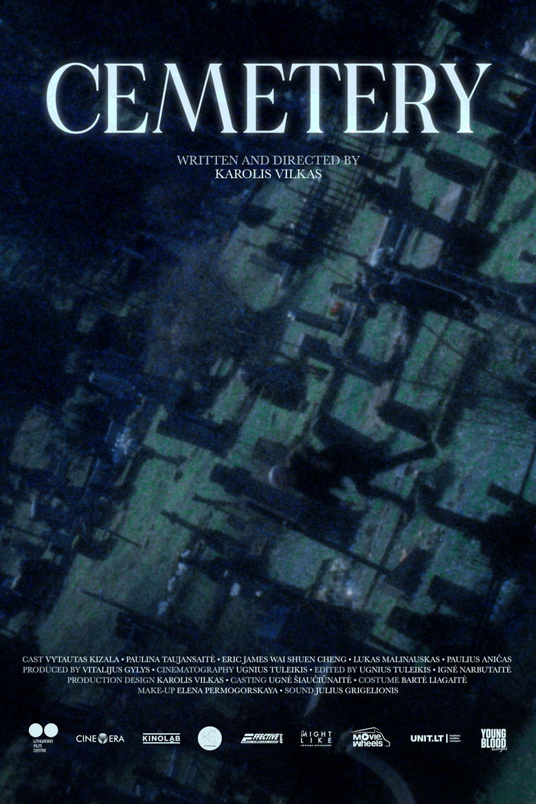 Cemetery poster background