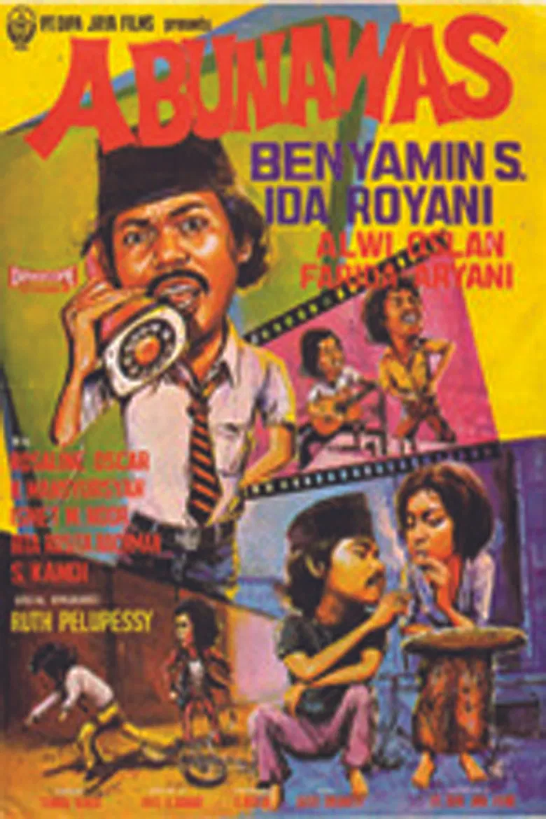 Benyamin Si Abunawas poster background