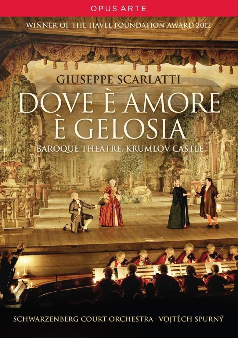 Scarlatti: Dove è amore è gelosia poster background