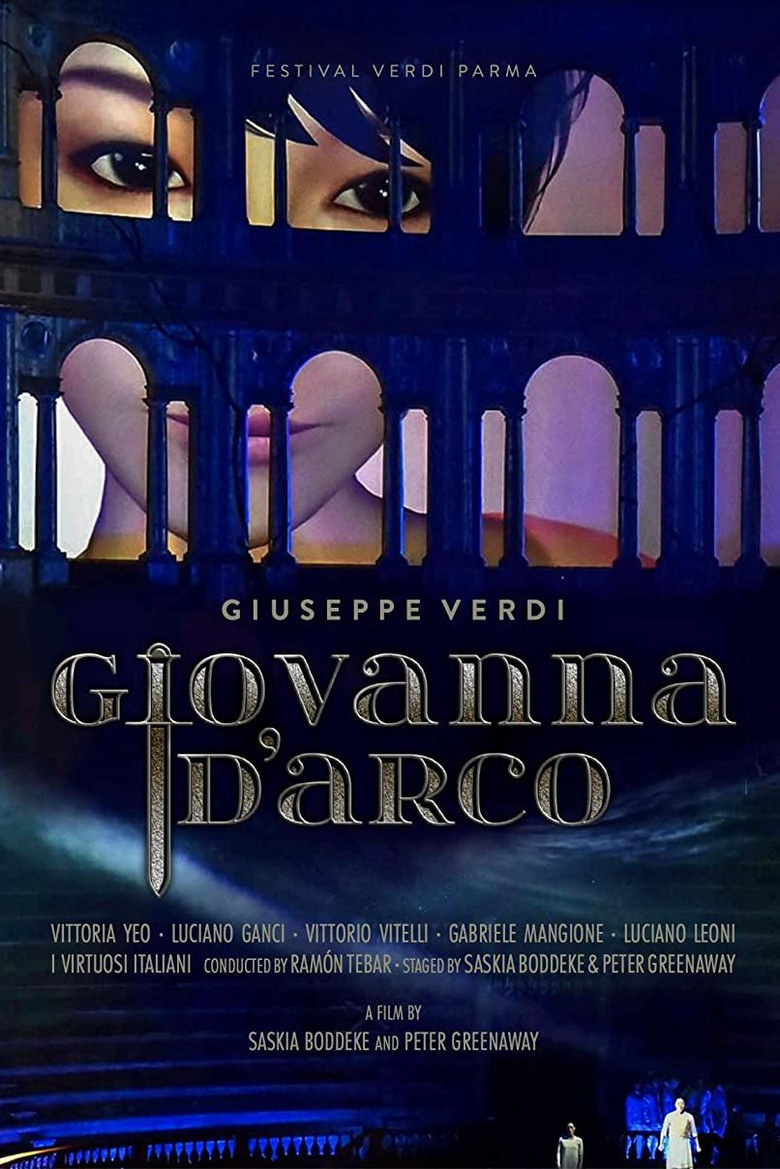 Giovanna D'Arco poster background