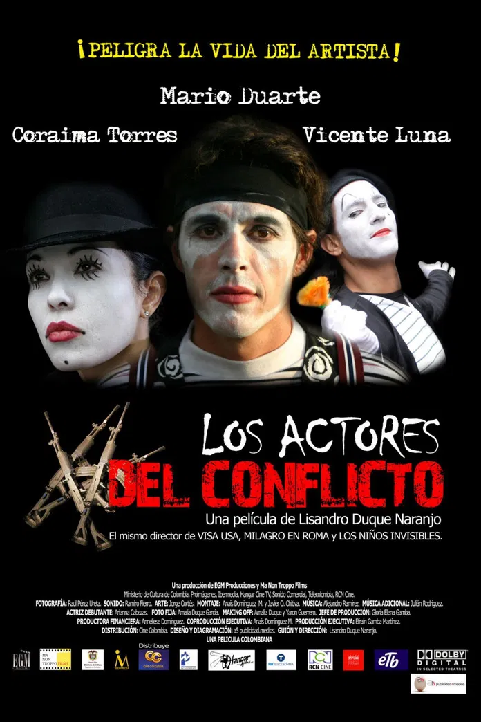 Los Actores del Conflicto poster background
