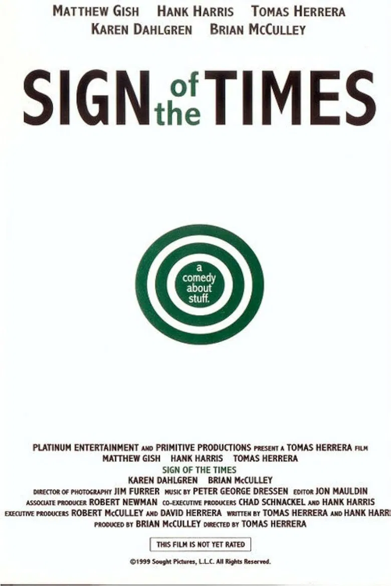 Sign of the Times poster background