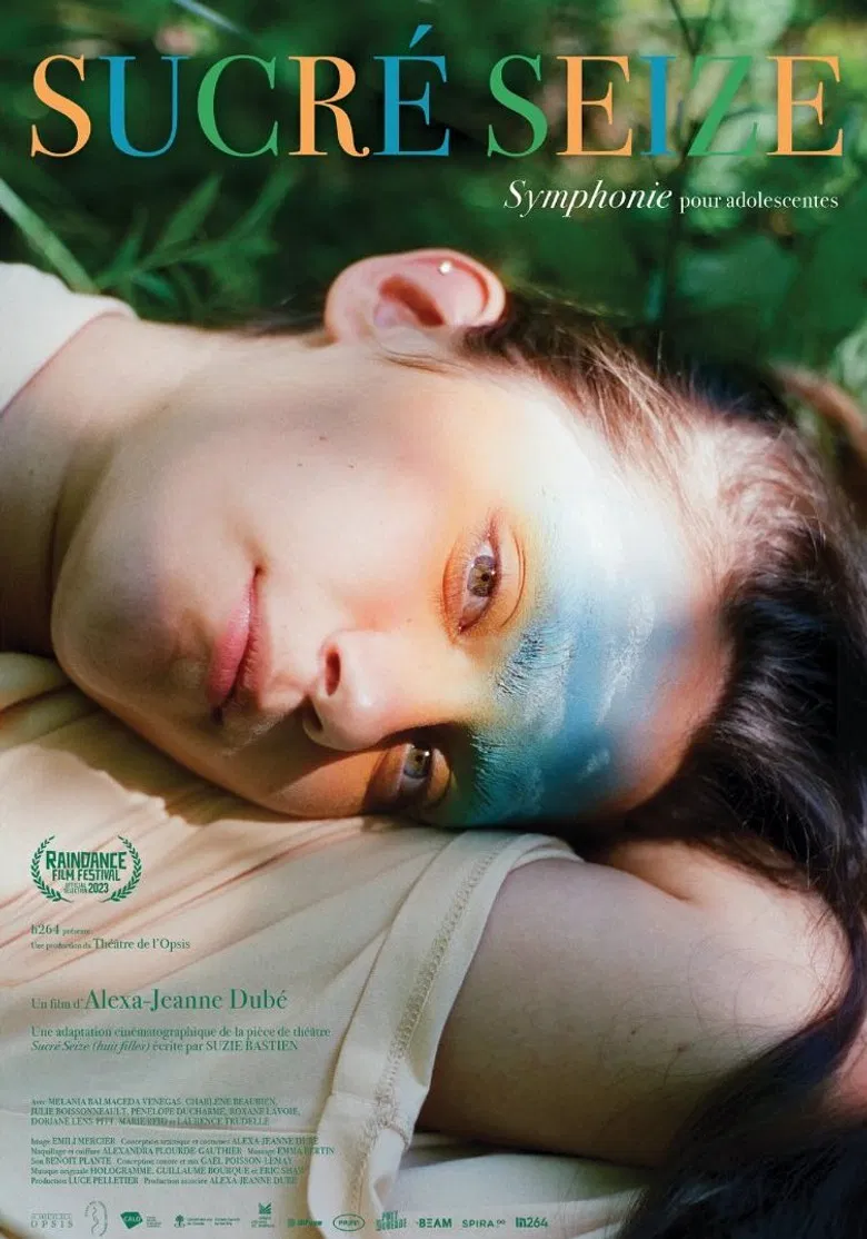 Sweet Sixteen poster background