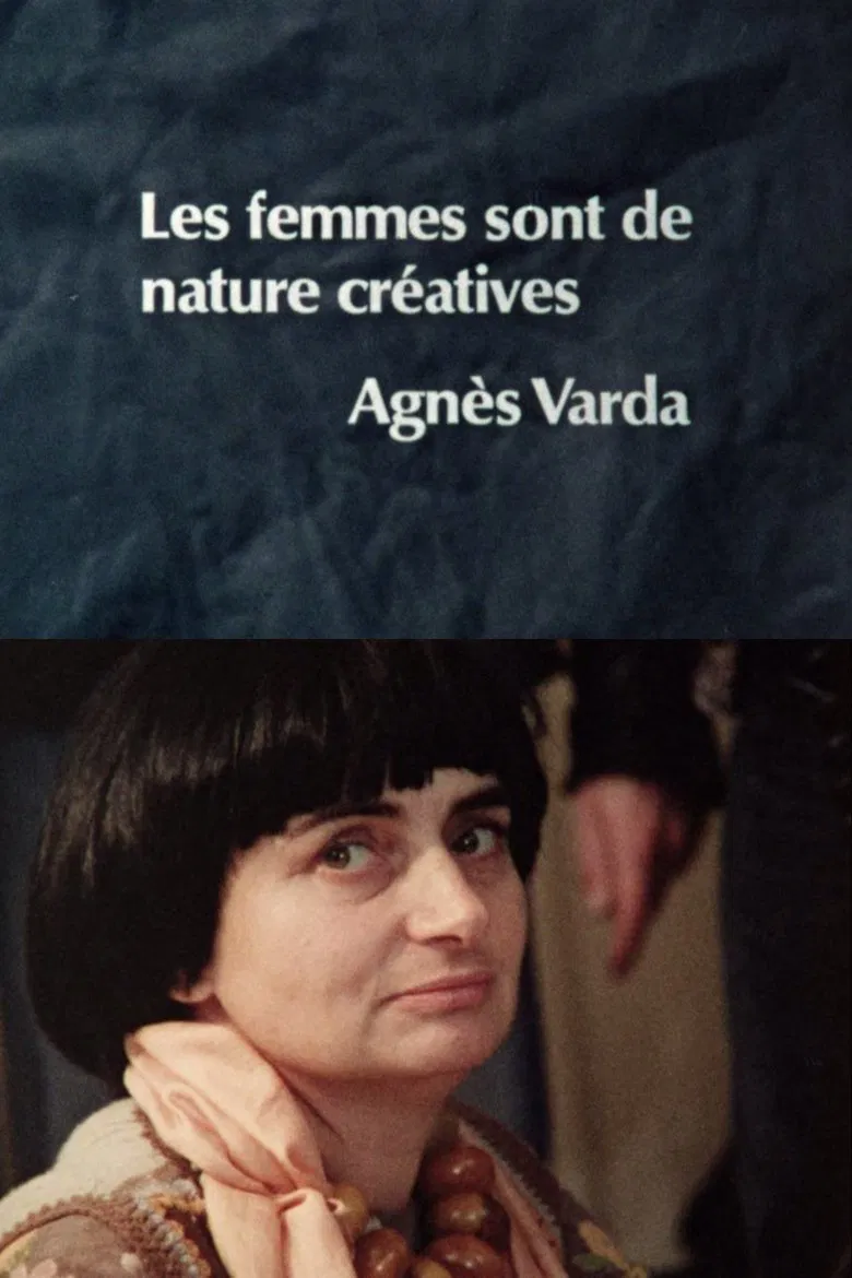 Women Are Naturally Creative: Agnès Varda poster background
