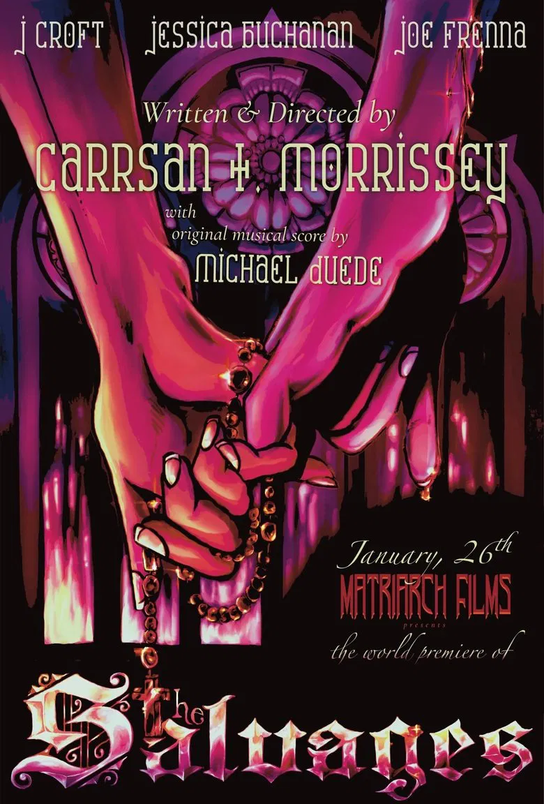 The Salvages poster background