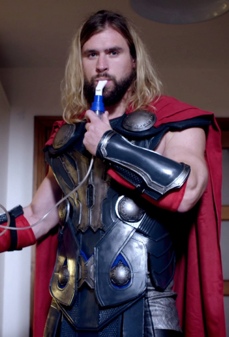 ill, actually poster background