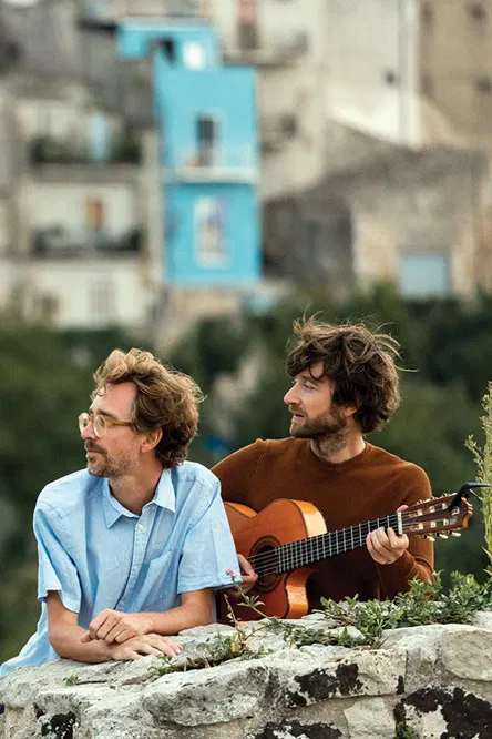 Kings of Convenience: Back from Hibernation poster background
