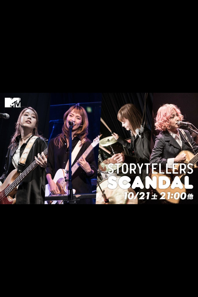 SCANDAL - Storytellers poster background