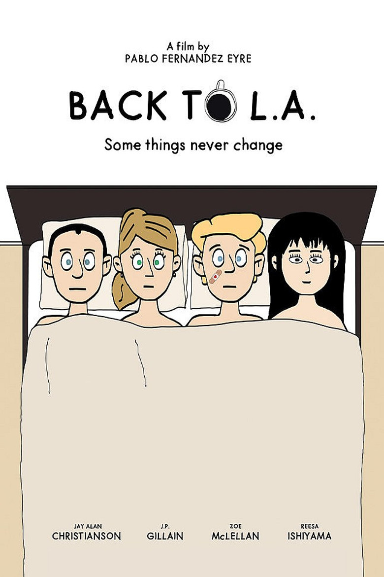 Back to L.A. poster background