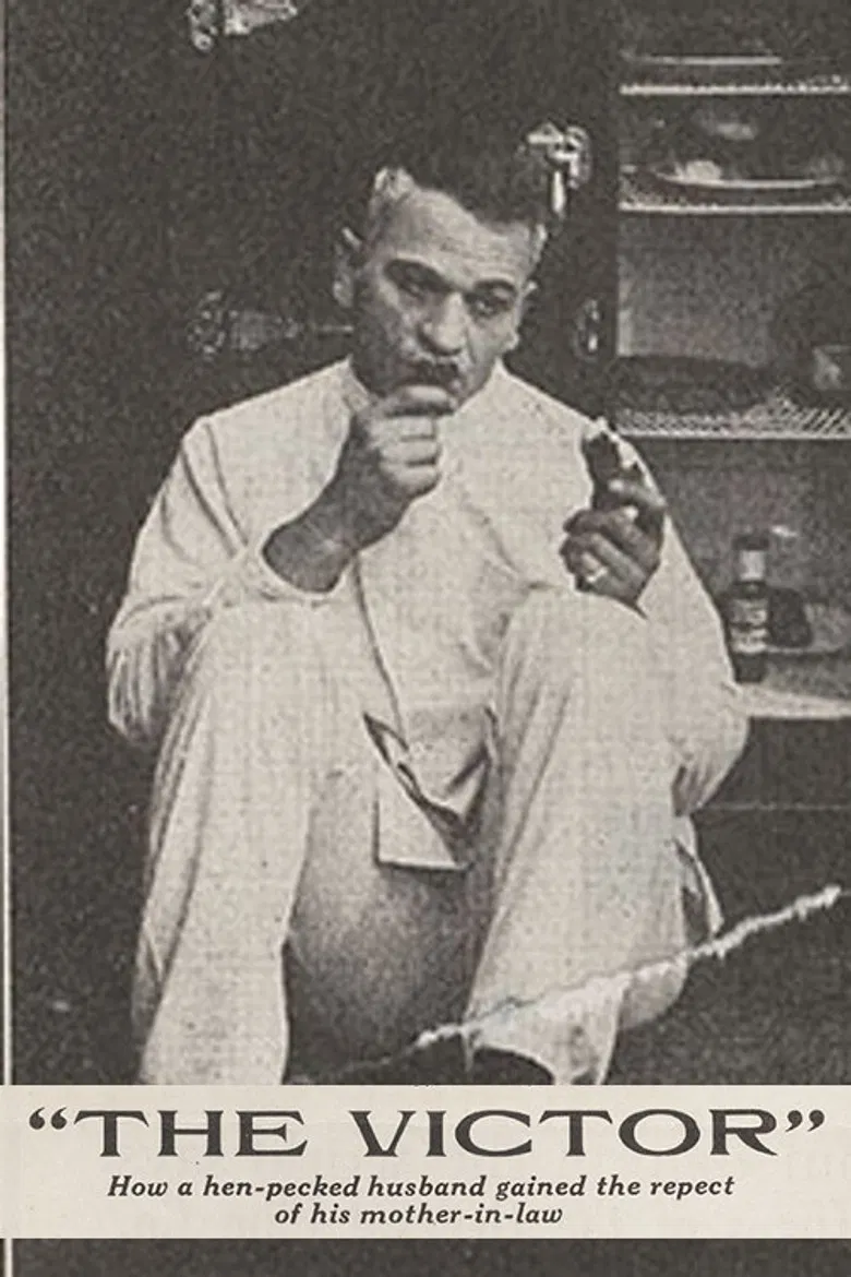 The Victor poster background