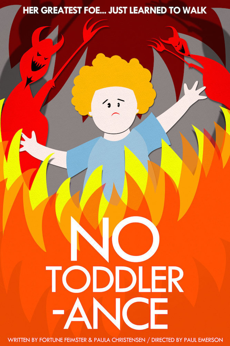 No Toddlerance poster background