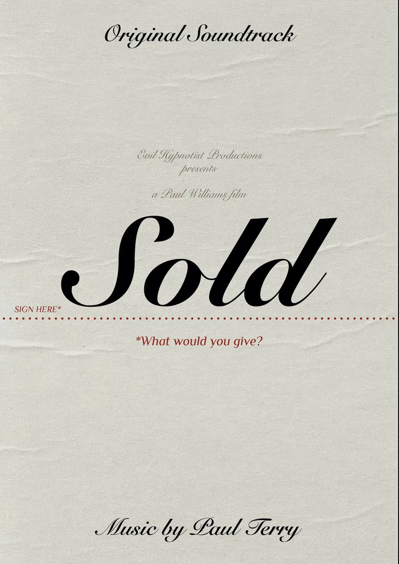 Sold poster background