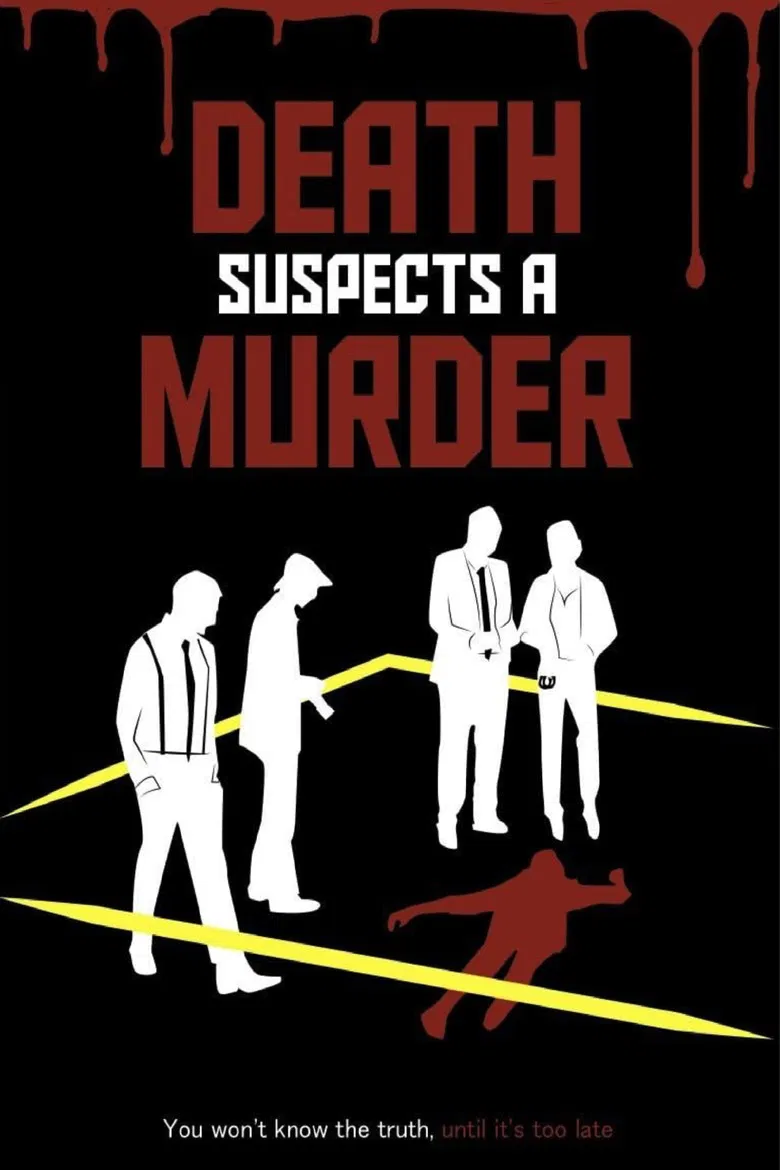 Death Suspects a Murder poster background