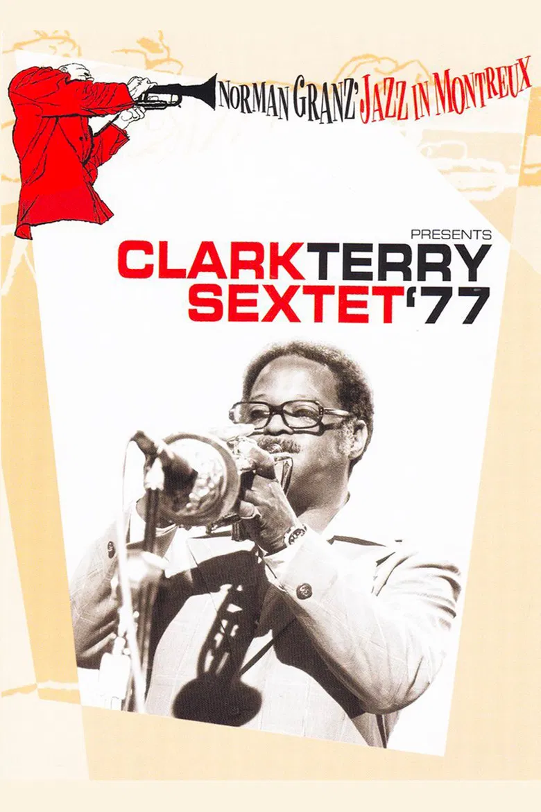 Norman Granz’ Jazz in Montreaux presents The Clark Terry Sextet ’77 poster background