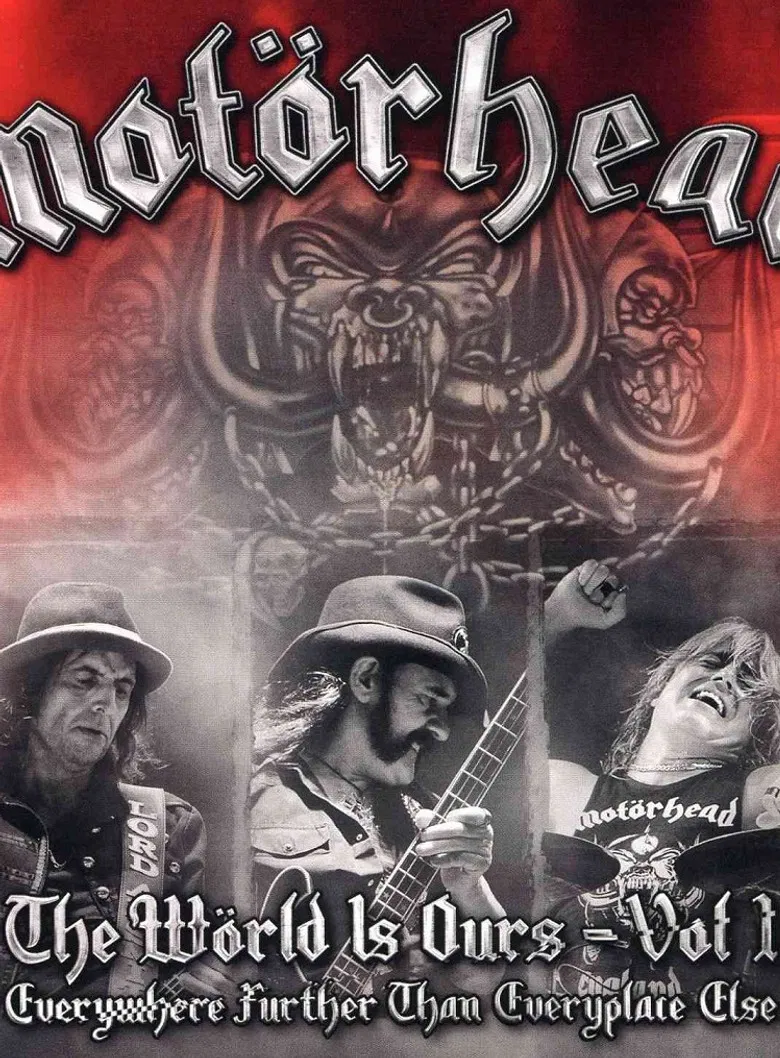 Motörhead: The Wörld Is Ours, Vol 1 - Everything Further Than Everyplace Else poster background