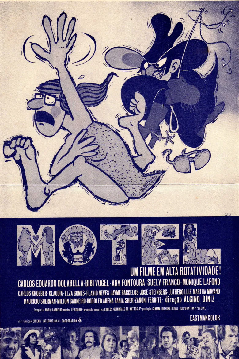 Motel poster background