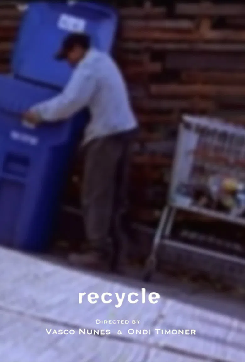 Recycle poster background