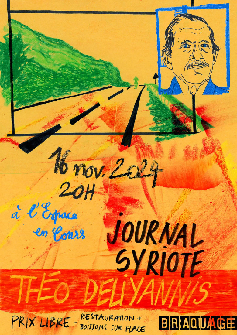 Journal Syriote poster background