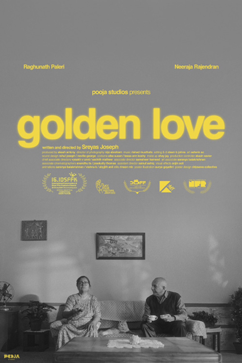Golden Love poster background