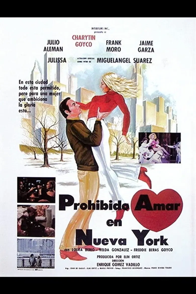 Prohibido amar en Nueva York poster background