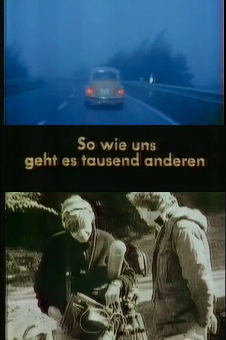 So wie uns geht es tausend anderen poster background