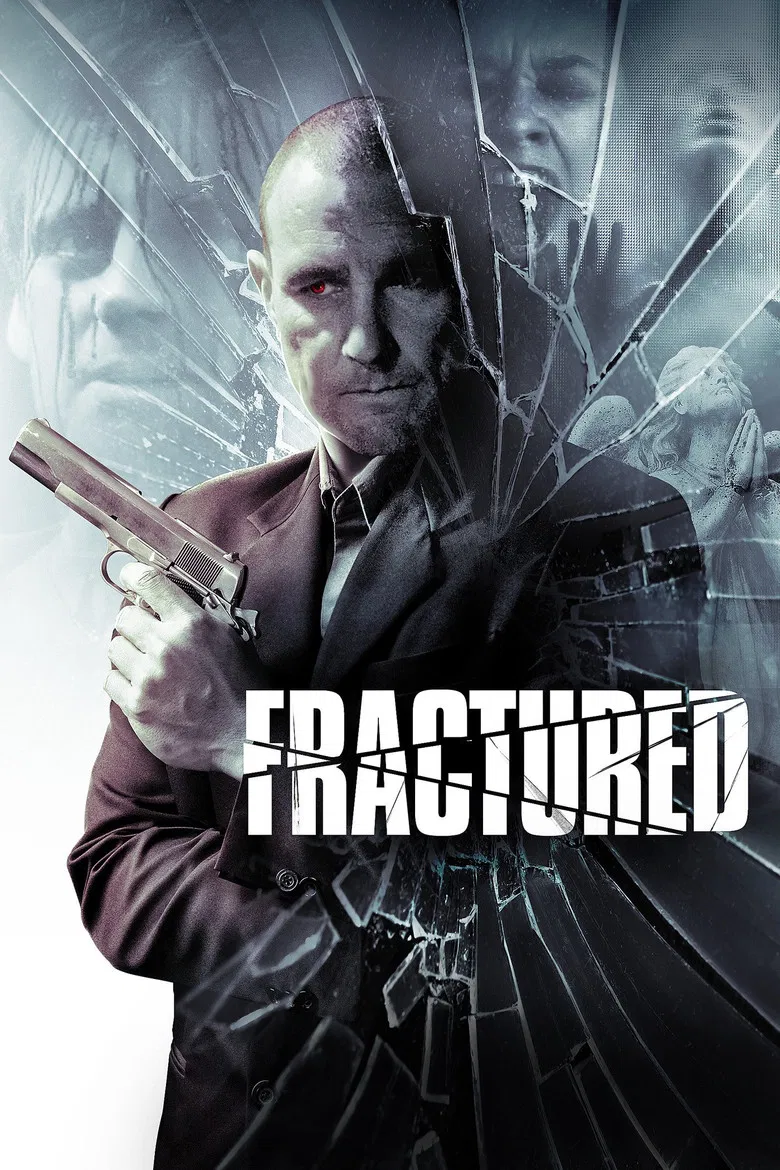 Fractured poster background