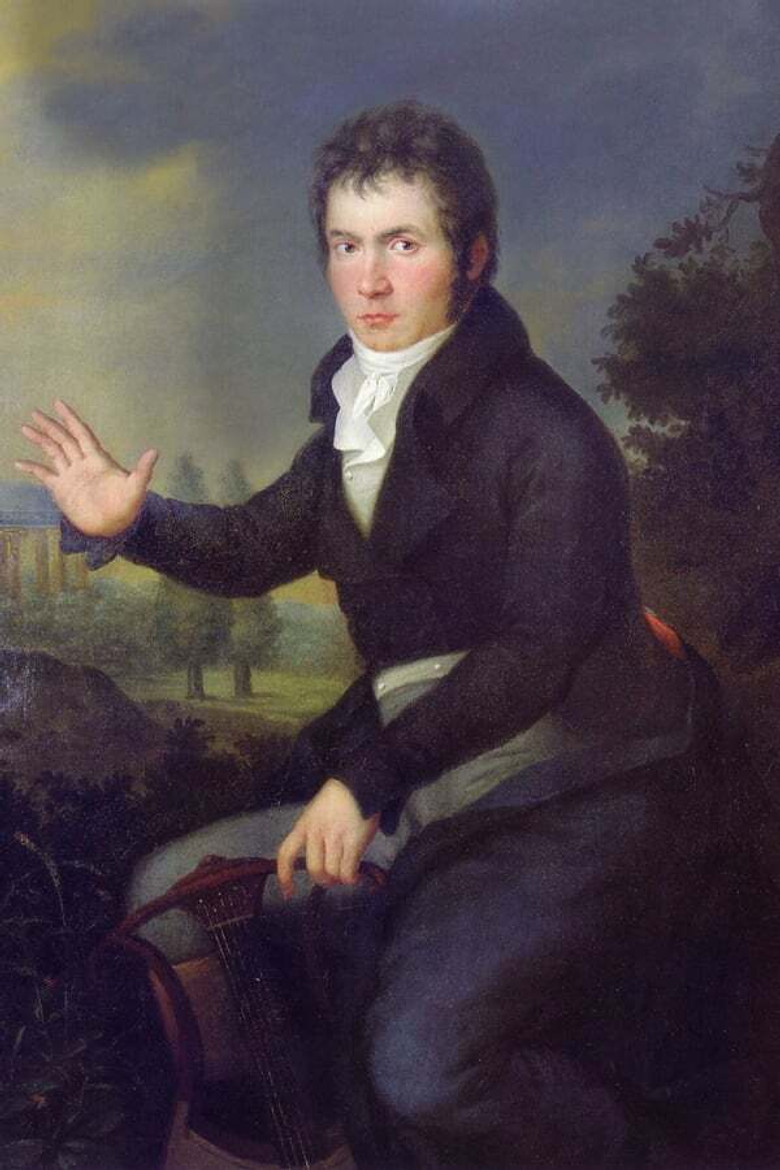 Beethoven - Symphony No. 5 poster background