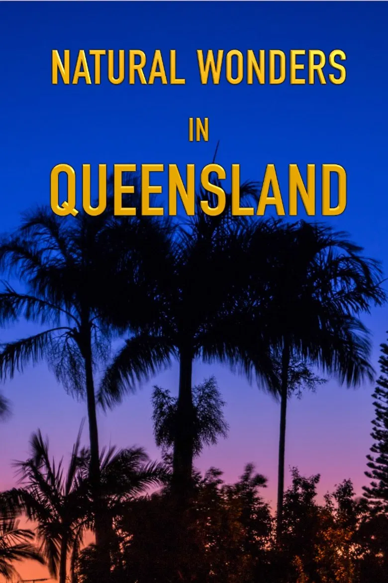 Natural Wonders in Queensland poster background