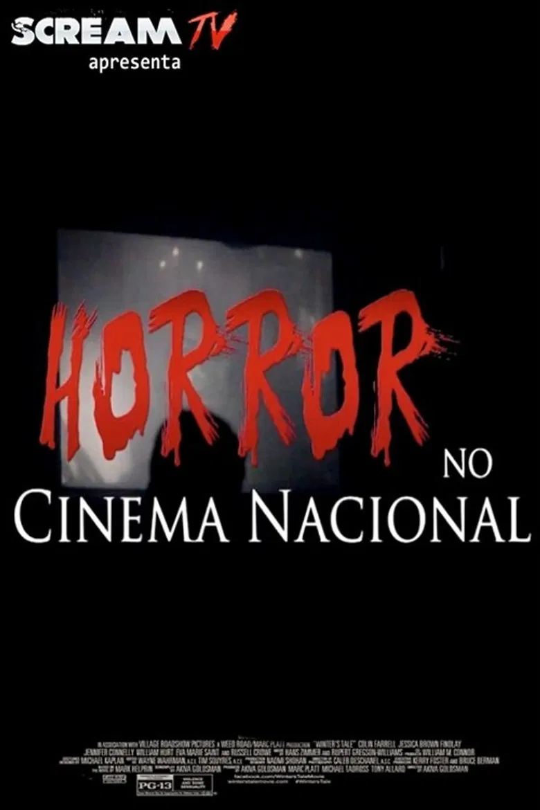 Horror no Cinema Nacional poster background