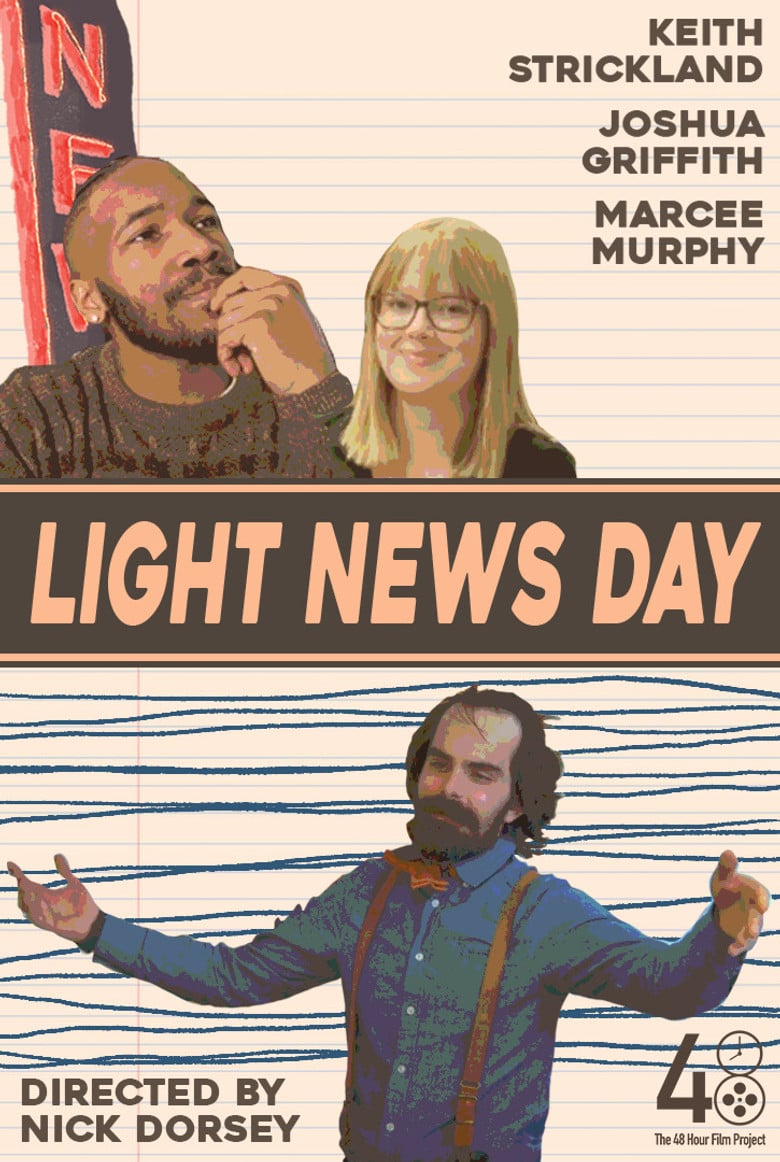 Light News Day poster background