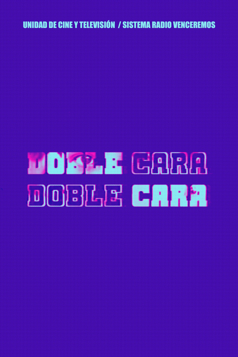 Doble cara poster background