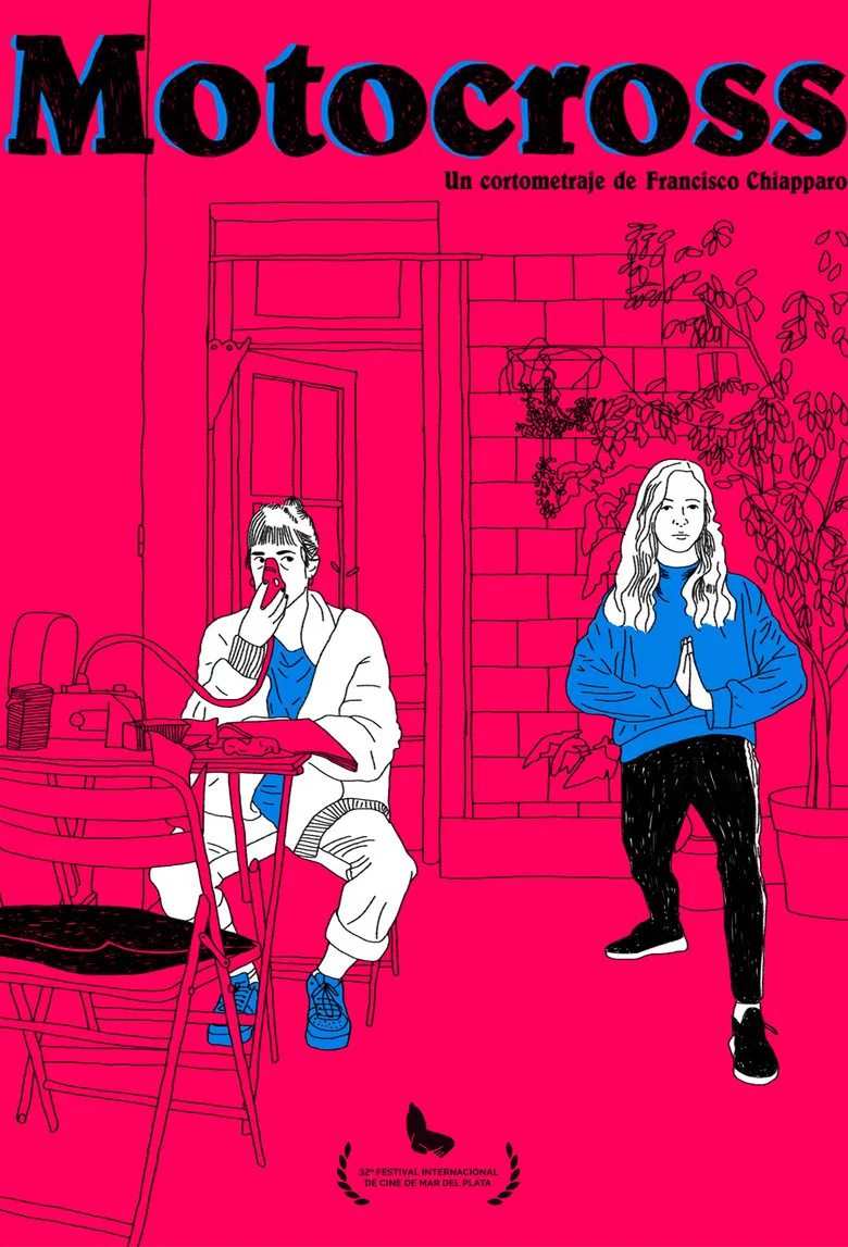 Motocross poster background