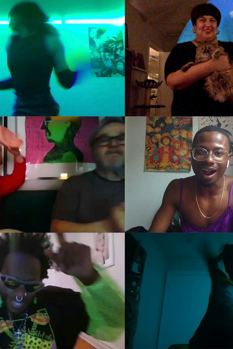 Club Quarantine poster background