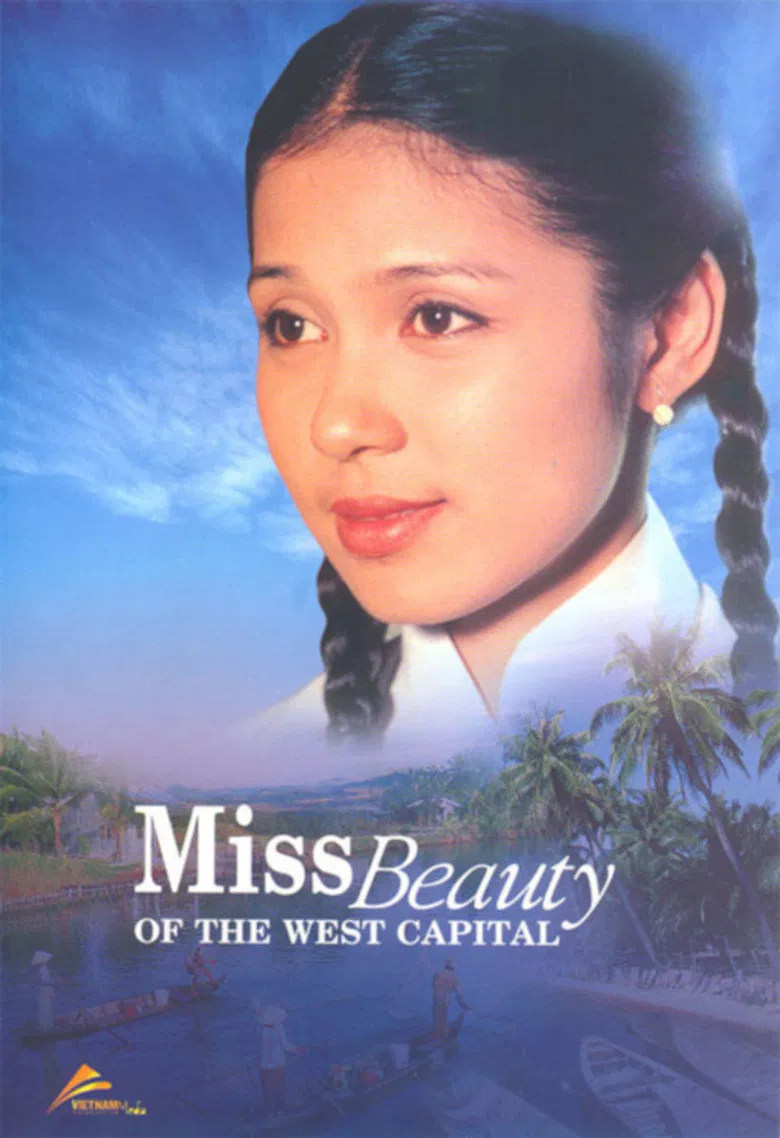Miss Beauty of the West Capital poster background