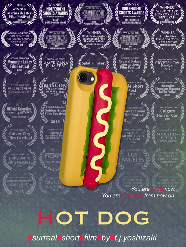 Hot Dog poster background