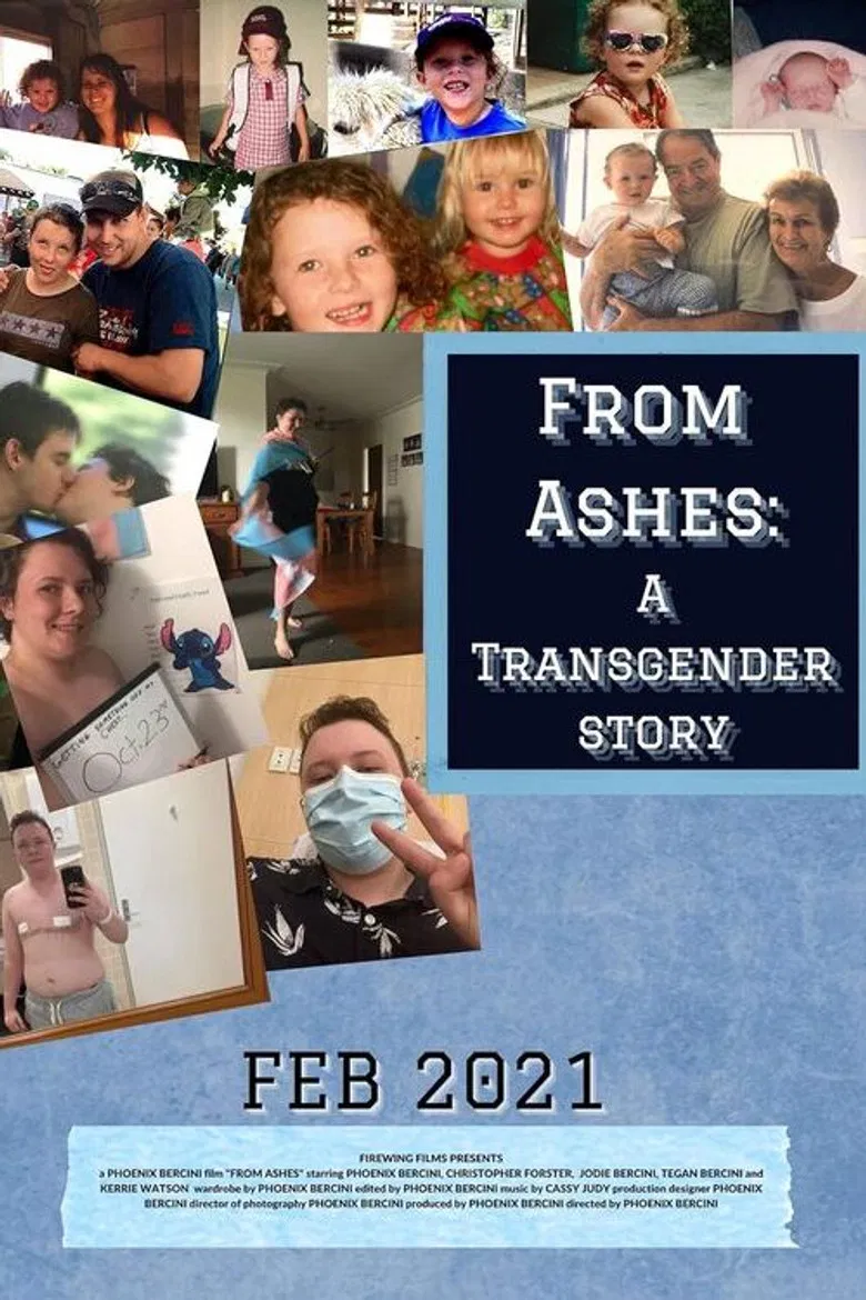 From Ashes: A Transgender Story poster background