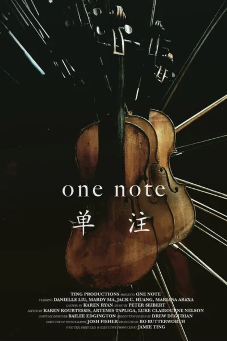One Note (单注) poster background