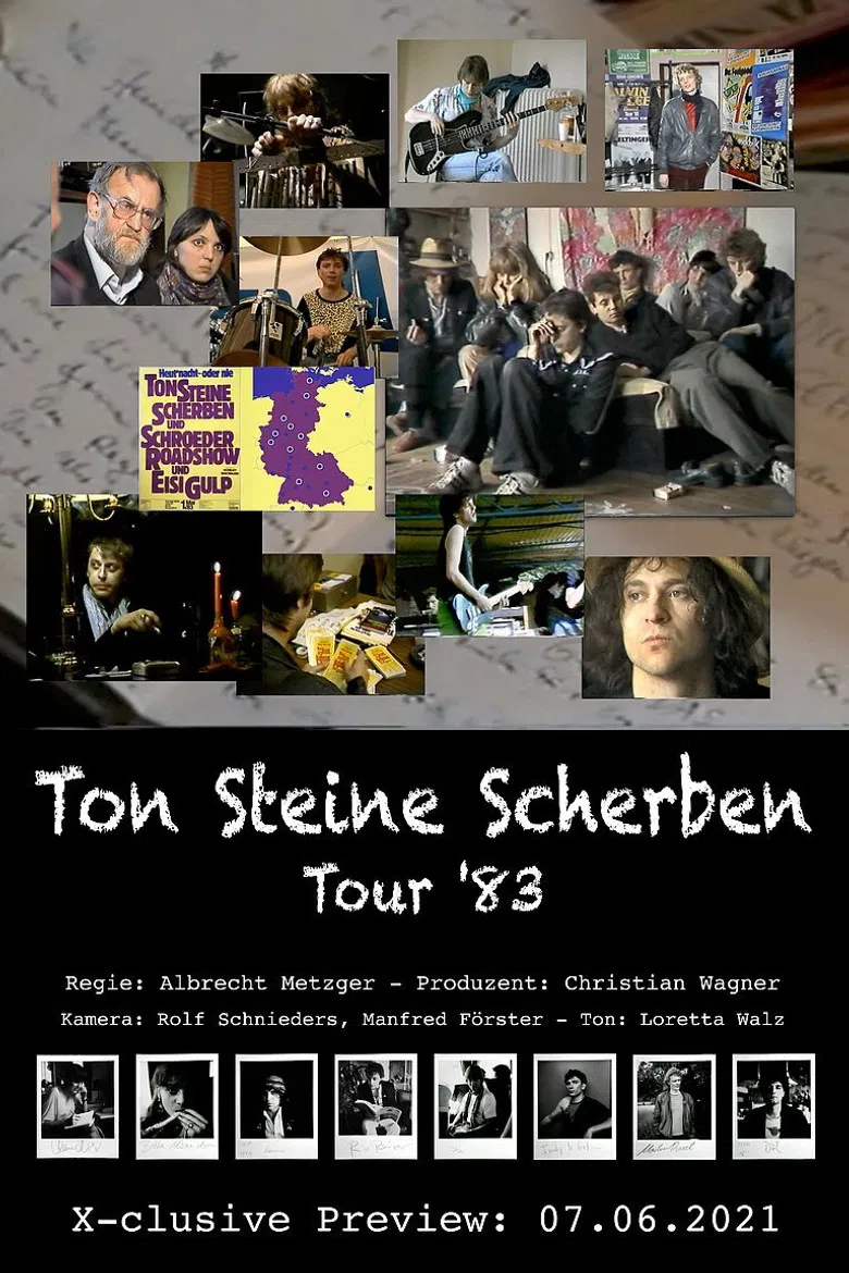 Ton Steine Scherben: Tour '83 poster background