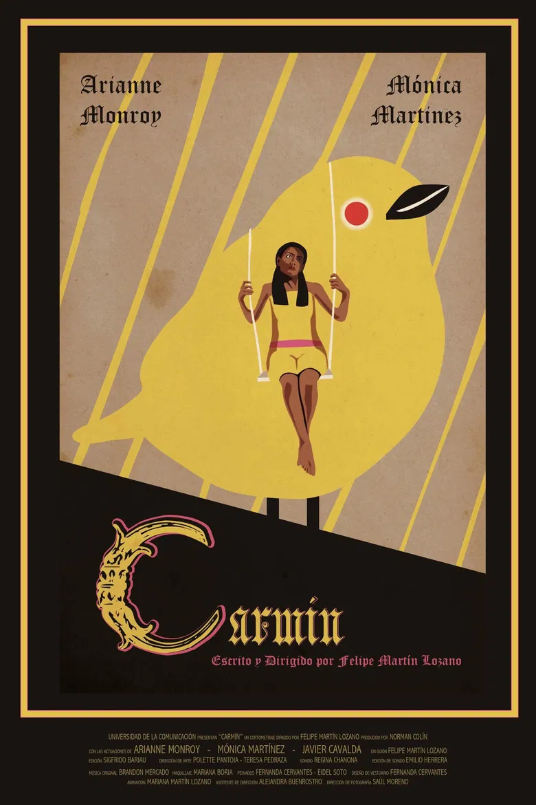 Carmín poster background
