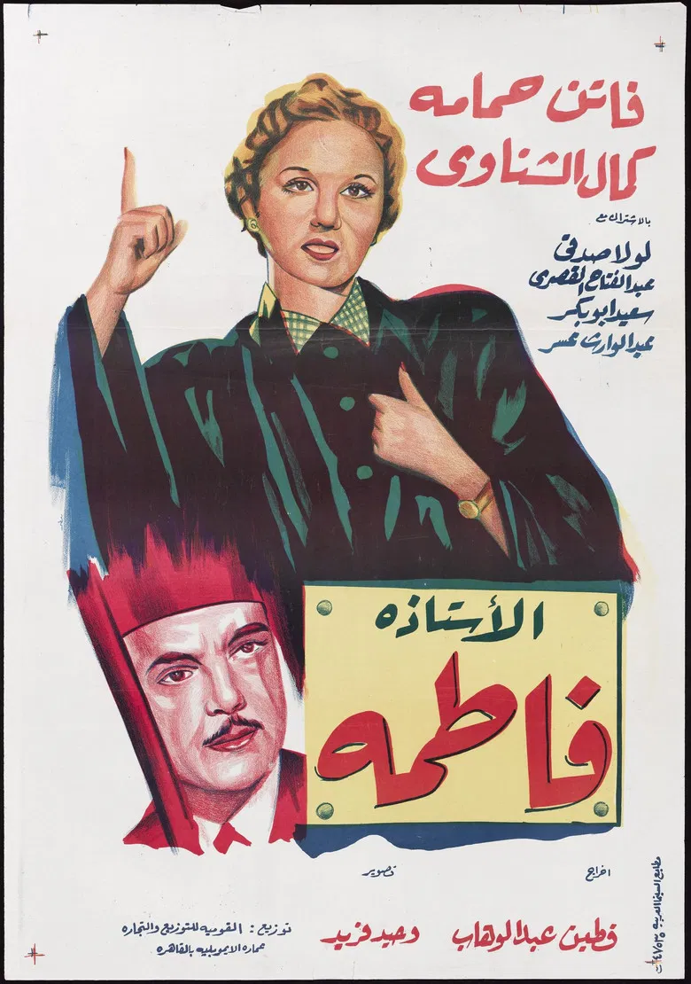 Professor Fatima poster background