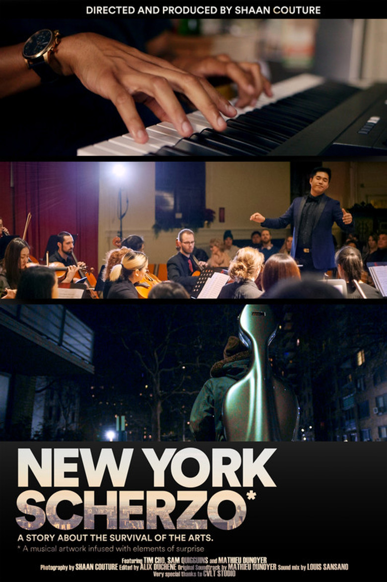 New York Scherzo poster background