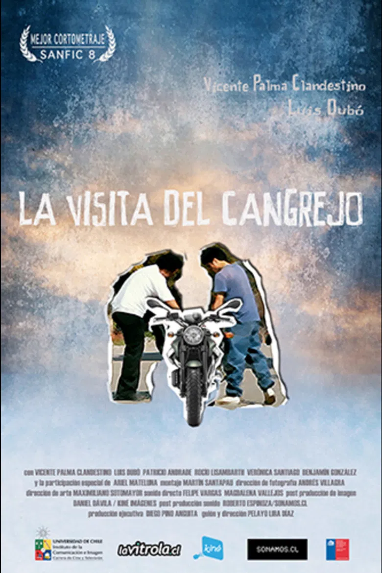 La Visita del Cangrejo poster background