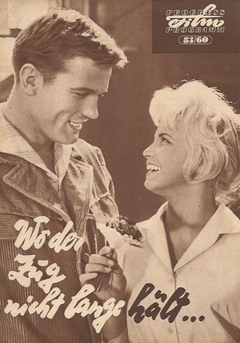 Wo der Zug nicht lange hält poster background