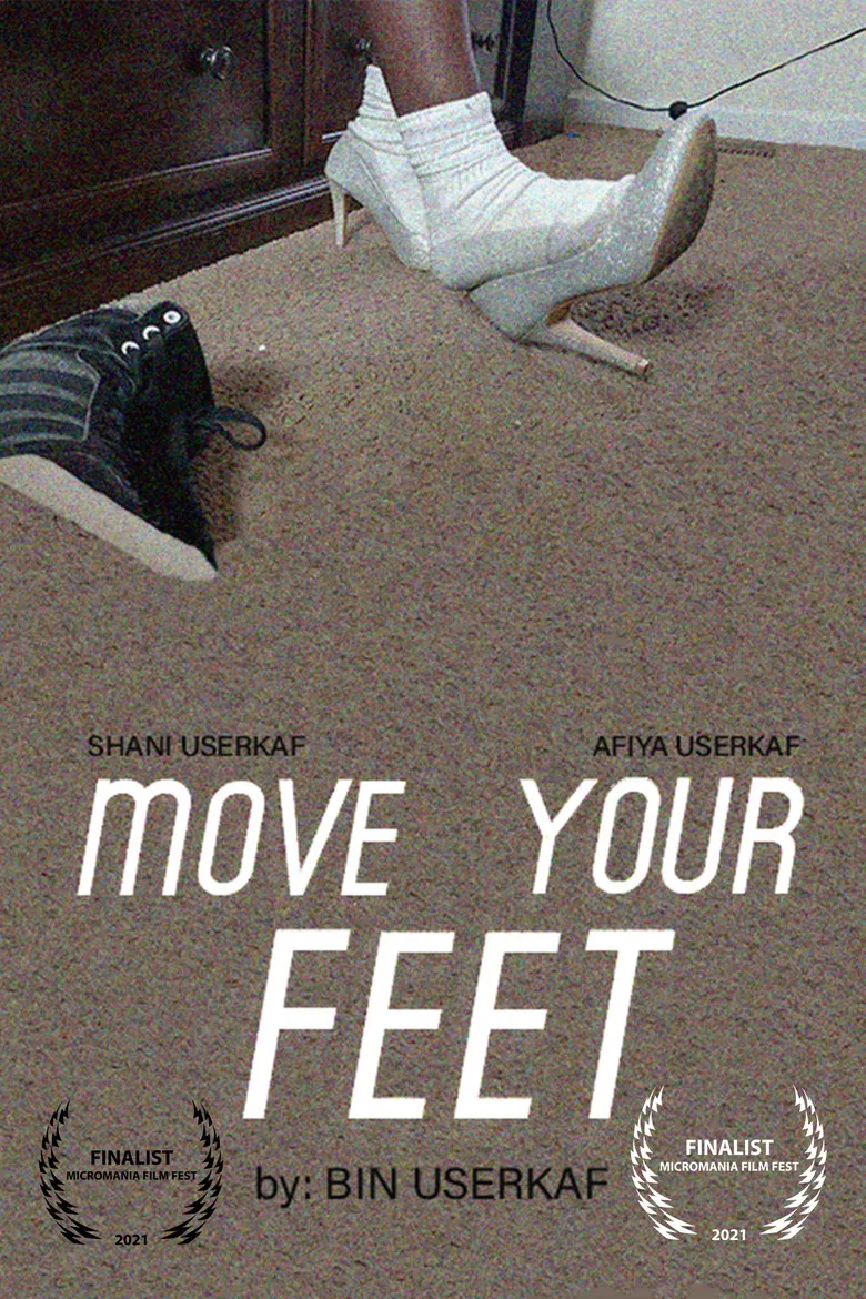 Move Your Feet poster background